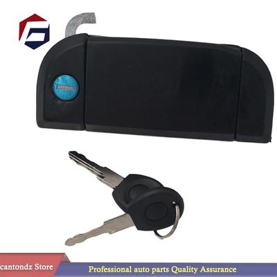 Car Right Front Side Door Handle MECHANISM with 2 Keys Metal Door Handle Fit RHD 701837206 for T4 Transporter MK IV