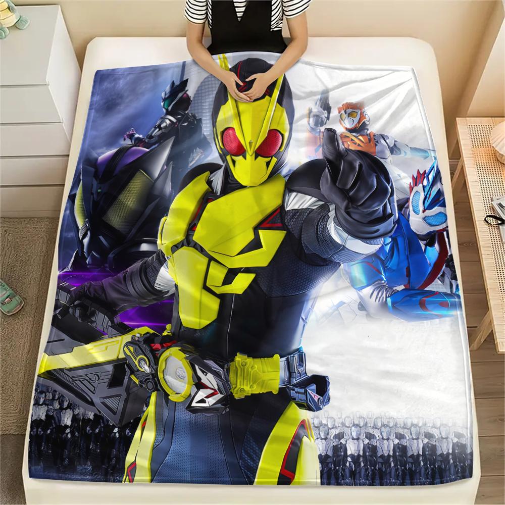 Kamen Rider background texture motif Blanket, Cozy Throw for Sofa Bed, Ideal Gift for Kamen Rider Fans.chl 75x90cm