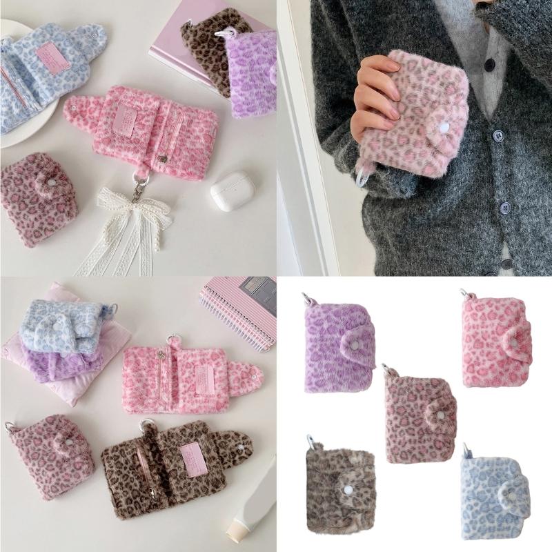 Soft Snap Closure Card Holders Pouches For Passports Credit Cards And Business Essential Multipocket Travel Card Wallet