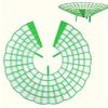 Supporto per Piante di Fragole Verde con 3 Gambe Robuste - Gabbia di Supporto per Piante in PVC, e Corrosione, Aiuto Ideale per la Piantagione