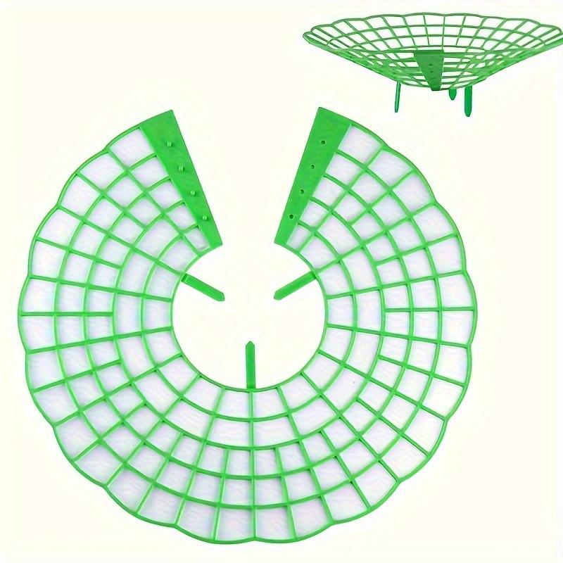Supporto per Piante di Fragole Verde con 3 Gambe Robuste - Gabbia di Supporto per Piante in PVC, e Corrosione, Aiuto Ideale per la Piantagione