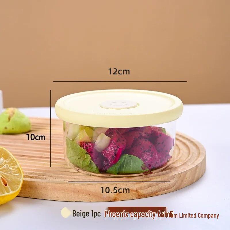 Microwave-Safe Glass Bento Box with Compartments for Office Lunches & Takeout