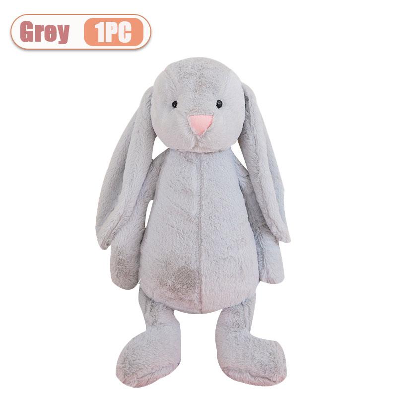 1-4PCS Plush Bunny Doll Children's Sleepy Soothing Doll Rabbit Dolls Shy Pink Rabbit Doll Children Gift Bedroom Plush Ornament