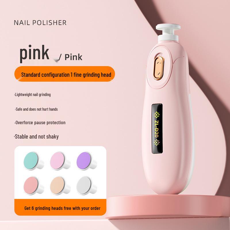 Electric Nail Clippers and File: Automatic Nail Grooming for Elderly, Children, and Babies