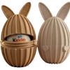 New Seated Easter Egg Gift Box PLA Cute Bunny Easter Egg Stand 3D Printed Cartoon Easter Decorations Home Decor