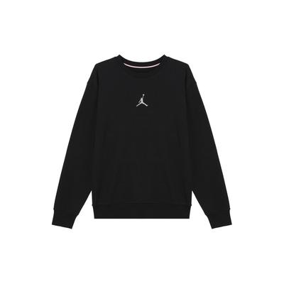 Jordan Brooklyn Fleece Jumpman Komfortabel Genser med Rund Hals Langermet Genser Menn genser Svart HV1751010