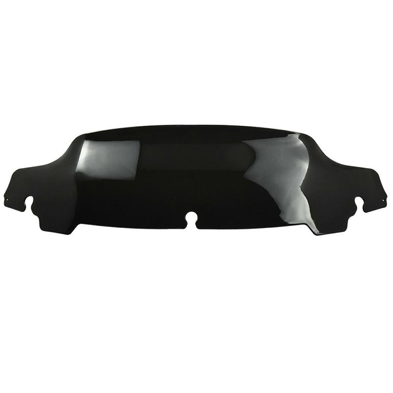 Black Motorcycle Batwing Fairing Wave Windshield Deflector for Harley Touring Street Glide Electra Glide Road Wind Protection Screen