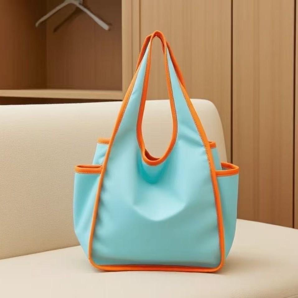 Miljövänlig japansk hopfällbar axelväska – Bärbar, Förstärkt matkasse & Resväska