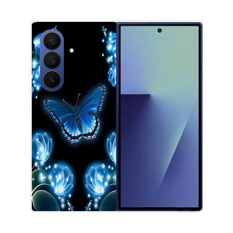 For Samsung Galaxy Z Fold 7 Fold7 Case Luxury Folding Shockproof Protection Funda for Samsung Galaxy Z Fold 7 PC Hard Back Cover