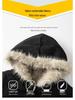 2025 A/W Dicke Schneeadler Pelzkragen Bügelfreie Lockere Baumwolljacke MY002
