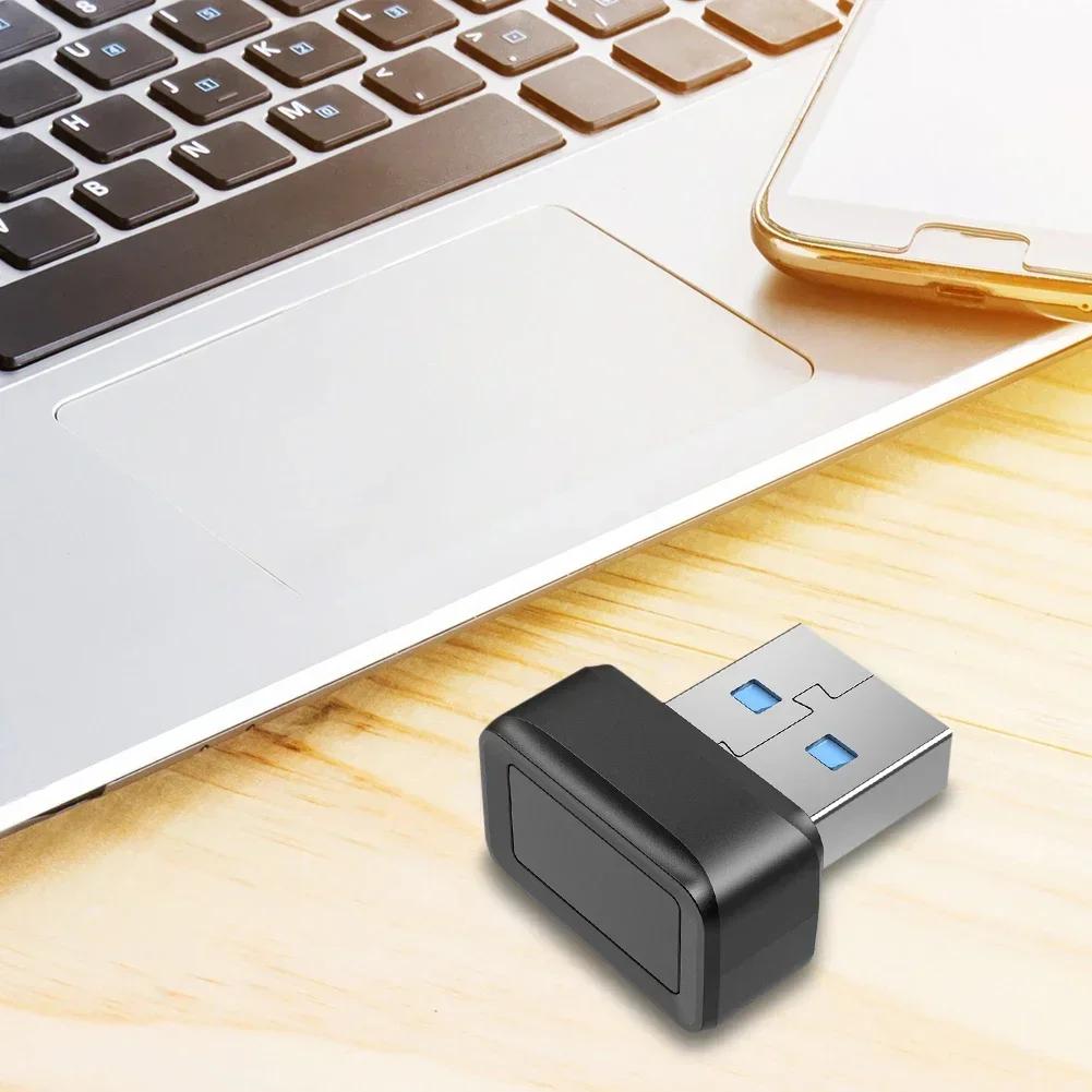 USB Fingerprint Key: Windows-compatible Biometric Scanner for Password-free Login, Ideal for PC Security