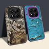Retro Rost Design Hülle für Xiaomi Redmi Note 10s 12 13 14 Pro Plus 11s 10 11 Pro Weiche Hülle