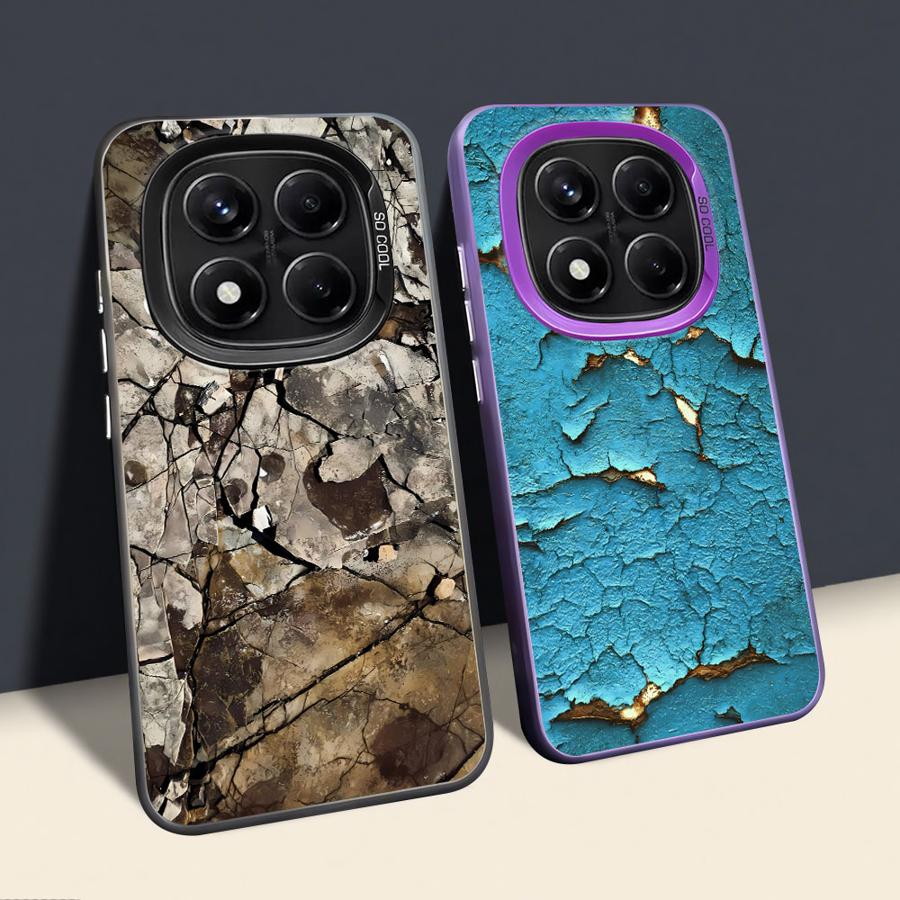 Retro Rost Design Hülle für Xiaomi Redmi Note 10s 12 13 14 Pro Plus 11s 10 11 Pro Weiche Hülle