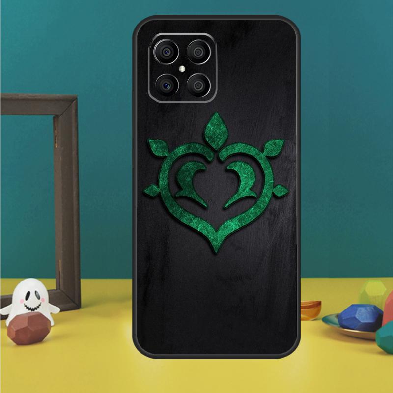 Genshin Impact Elements Case For Honor 200 Lite Magic 7 6 5 Pro Honor X9c X9b X9a X8b X8a X8 X9 50 70 90 Lite Cover