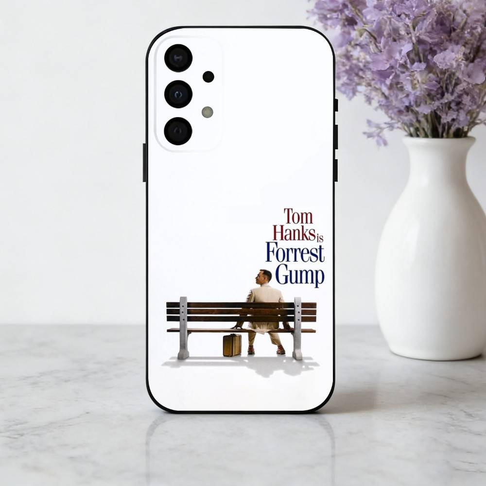 F-Forrest Film G-Gump phone Case For Samsung Galaxy A73,A72,A71,A70,A53,A52,A51,Others Soft Black Shell