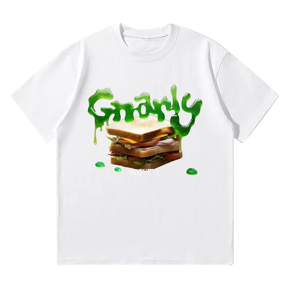 KATSEYE Gnarly T-shirts Fashion Creative Design Men Women Cotton Tee Korean Style Kpop Casual Short Sleeve Crewneck Y2K T Shirts