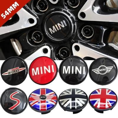 For MINI Cooper R50 R52 R53 R55 R56 54MM Wheel Center Hub Caps Cover Decoration Tire Cover Auto Styling Exterior Accessories