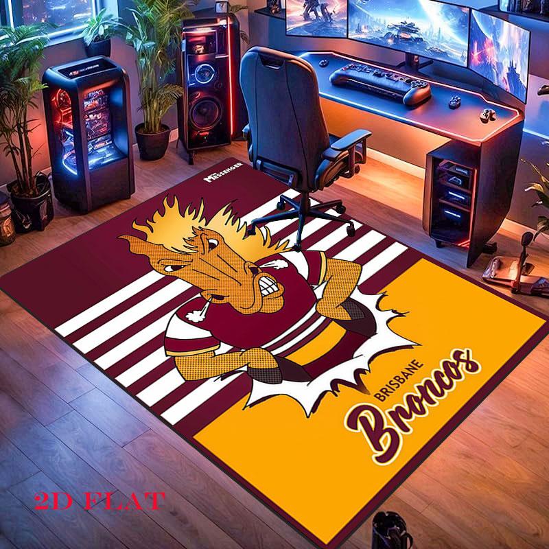 Broncos Nation Carpet Rug for Living Room Bedroom Home Sofa Decoration,Kids play Nonslip Floor Mat