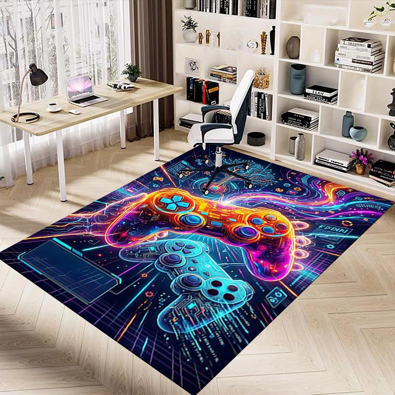 1PC Gamepad Controller Extra Large Non-Slip Floor carpet, Office, family, bedroom, Studio - Large Area Rug,Longlasting Material-K0419