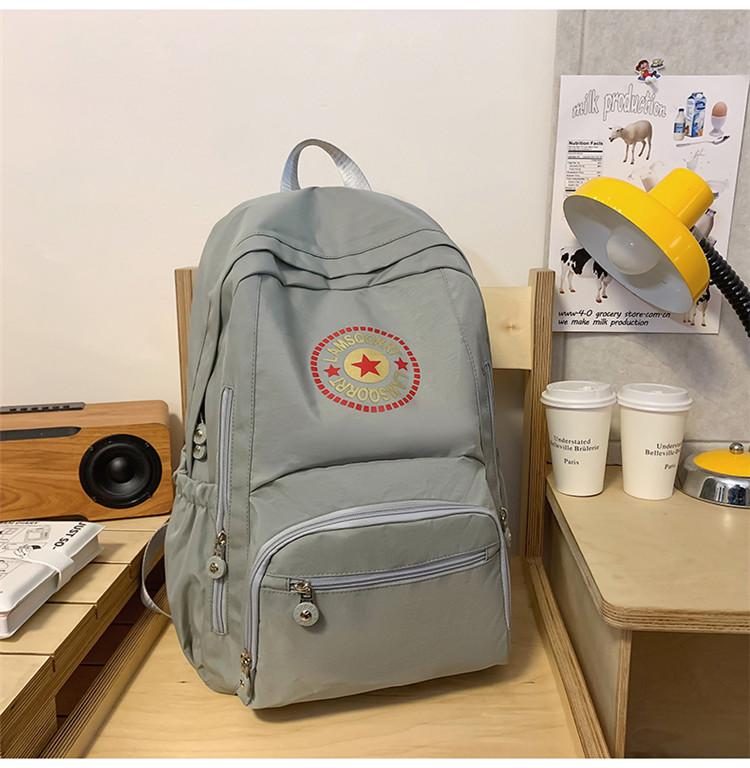 

Школьная сумка для студенток, дорожный рюкзак для школьников, мужская дорожная сумка серый