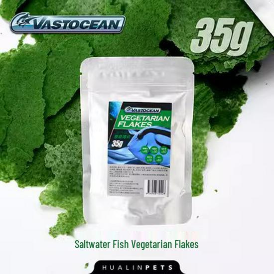 

VASTOCEAN Marine Soft Pellets Clownfish & Ornamental Fish Food for Picky Eaters.