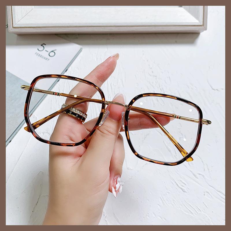 

JYL TS Square Sunglasses Unisex UV Protection Korean Couple Style 8688 A-5267 французький бузкового кольору