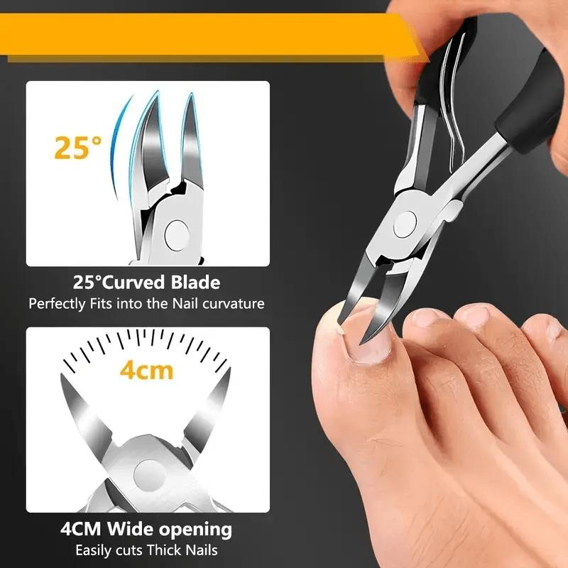Xiaomi Black stainless steel manicure tool sturdy cuticle nipper and nail clipper with classic black handles suitable for men, women