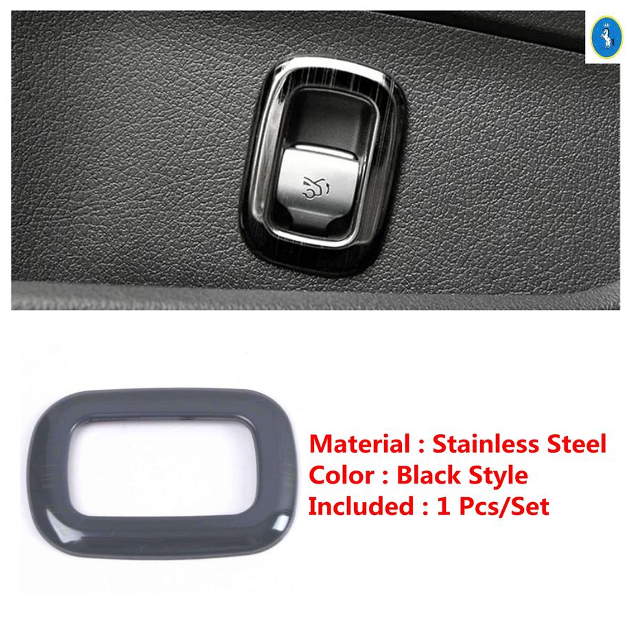 Glänzender Stil/Schwarzer Stil Heckklappen-Steuertasten-Abdeckung Zierleiste Passend für Mercedes-Benz C-Klasse W206 -2025 Autozubehör