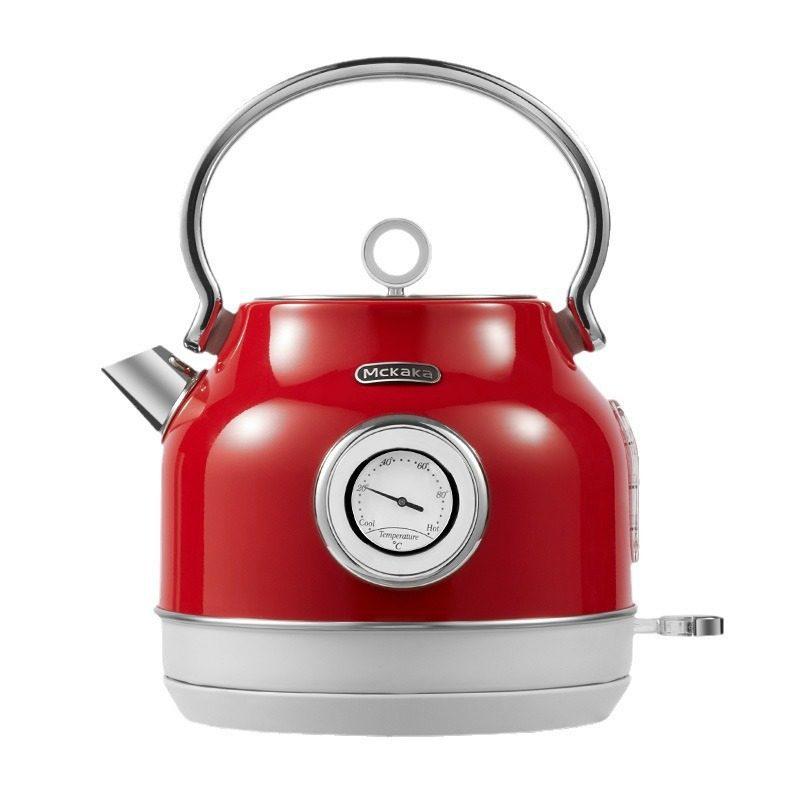 Mckaka Retro Electric Kettle - Integrated Insulation, Auto Constant Temperature Household Kettle