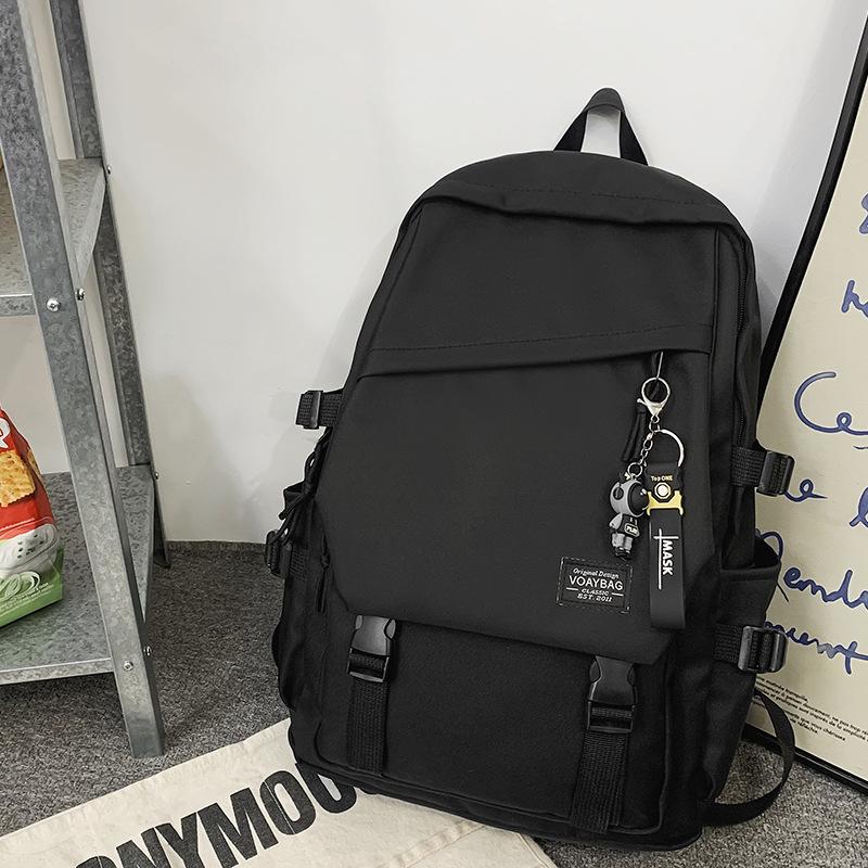 New Style of Primary School Students First Grade School Bag Junior High School Girls Splicing Children's Backpack