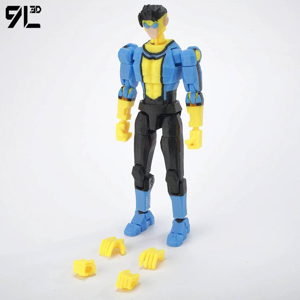 3D Printe Dummy13 T13 Unschlagbarer Mark Grayson Mark Grayson Actionfigur Anime Sammlermodell Spielzeug für Kinder Geschenk