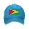 Personalized Cotton Flag Of Guyana Baseball Cap Outdoor Women Unisexs Adjustable Dad Hat Spring