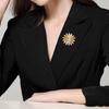 Spille Angelo Cuore Stile Accessorio Elegante Spilla Cuore Cupido per Donne Uomini Badge Gioiello Decorato con Strass