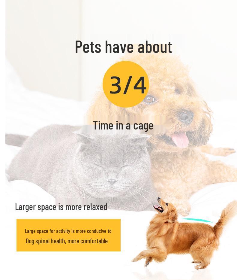 Adjustable Dog Fence for Small, Medium, or Large Breeds - Indoor/Outdoor Use