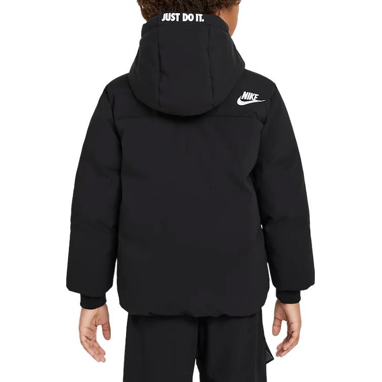 Nike Down Jacket Children Aged 3 7 Years Old Black HQ7310-010