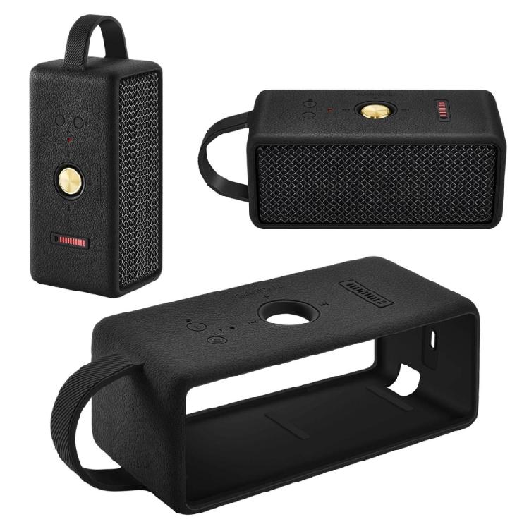 Silicone Case Sleeve Skin Portable Travel Carrying Protective Cover for Embt 3 Bluetooth-compatible Loudspeaker