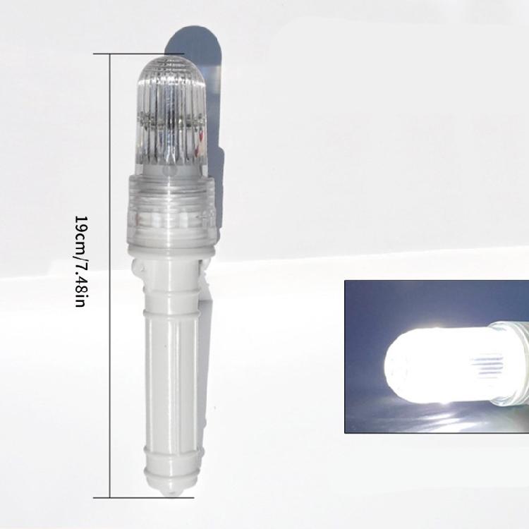 2pcs LED Fishing Lamp Boats Lamp Marine Signal Light Positioning Flashing Light Fishing Net Warning Light