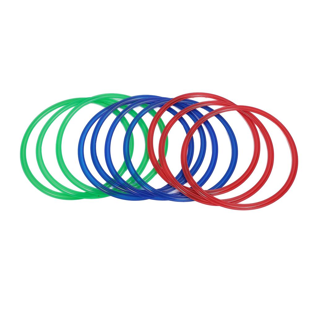 10pcs Hoop Rings 10pcs Connectors 11in Sensory Training Hoop Ring Connector Game Kids Exercise Hoop