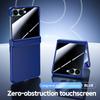 Applicable To Samsung ZFlip8 Folding Mobile Phone Case Zflip7 All-inclusive Matte Skin-sensitive Shell Film Integrated Protective Case Anti-drop