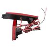 2 Pcs 12V Car Rear Bumper LED Reflector Red Lens Tail Brake Lamp FX35/FX37/FX50