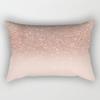 Ins Pink Geometric Waist Pillow Case Car Sofa Pillow Cushion Cover Pillow Case Pillow Case Pillow Case