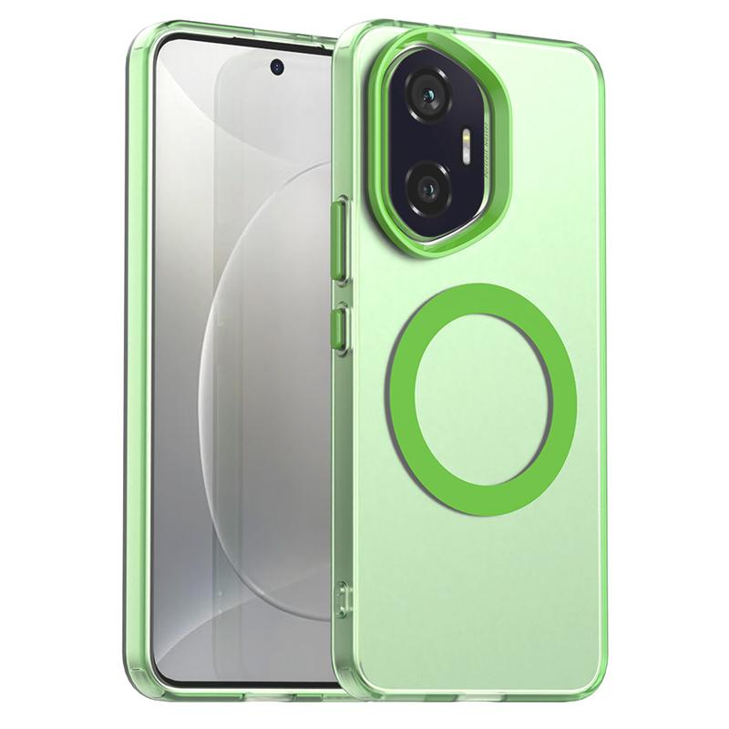 Transparent Phone Case For Honor 300 Case Honor 300 Magnetic Adsorption Wireless Charge Back Cover For Honor 300 Case 6.7 inch