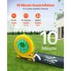 VEVOR Inflatable Nightclub, 9 x 6 x 4 m Inflatable Party Tent with 1100W Blower &amp; Sandbag, Ventilated Blow up Night Club with 2 Windows