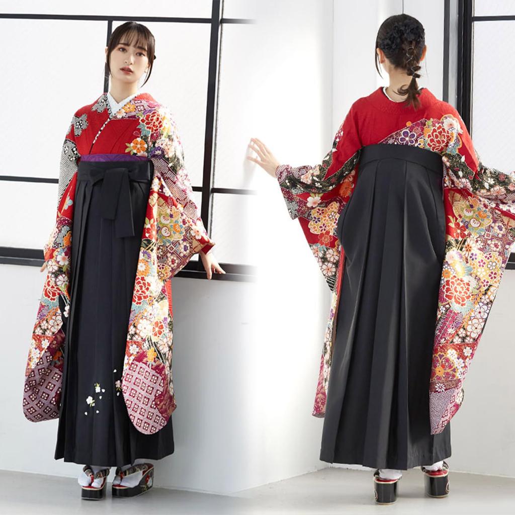 Graduation Ceremony Single Cherry Blossom Size Spatula Graduation Party [KIMONOMACHI] [Kyoto Kimonomachi] Hakama, Item, Plain, Embroidery, Women's,