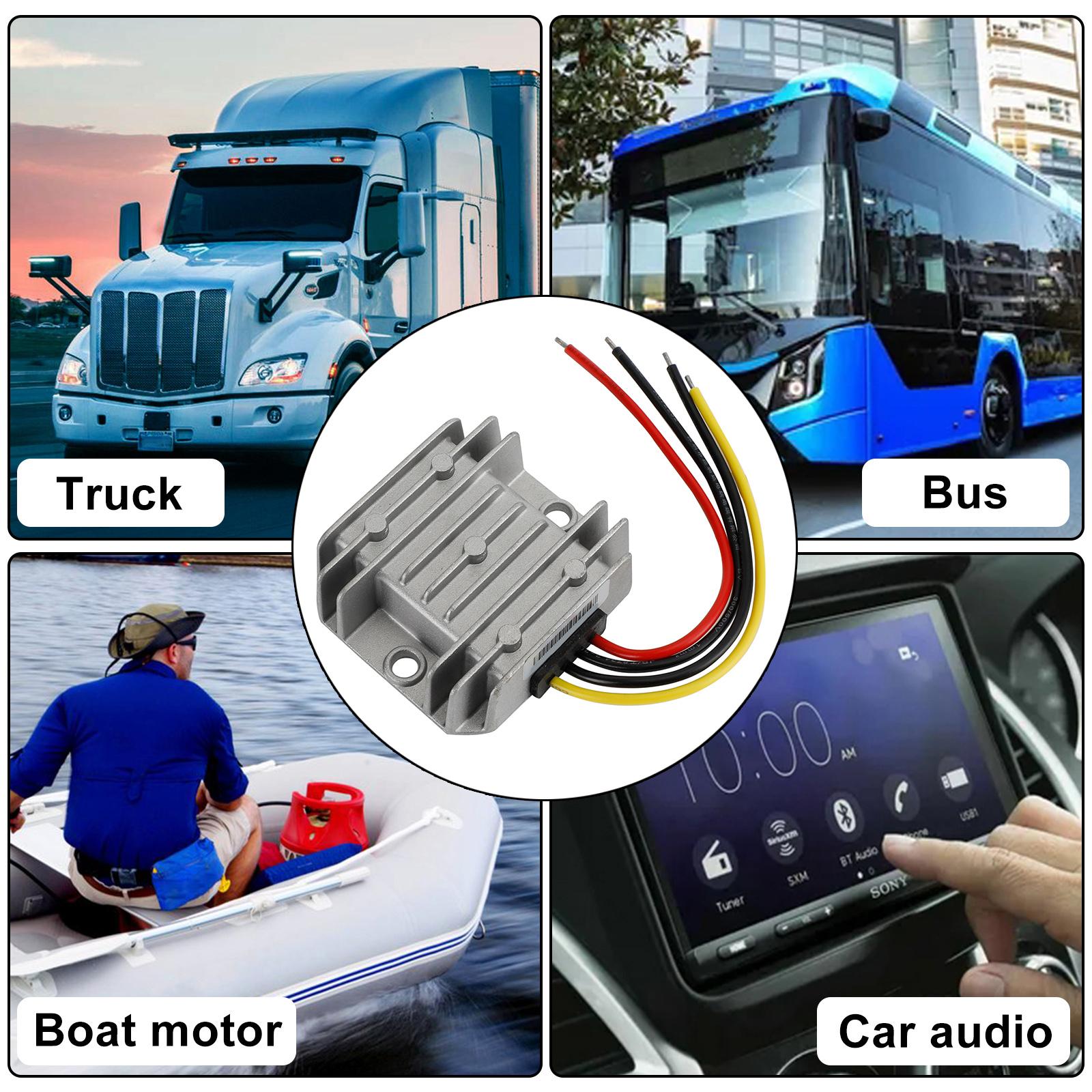 

Step Down DC/DC Buck Converter 12V/24V to 7.5V 10A Regulator Power Module