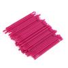 100 PCS Dental Micro Applicator Disposable Bendable Ultrafine Purple Dental Brush for Oral Care
