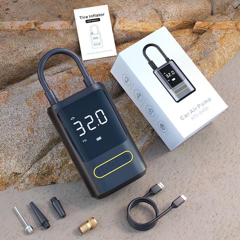 Mini pompa de aer electrica portabila pentru masina 150PS Pompa gonflabila pentru anvelope Pompa USB compresor de aer pentru masina Motocicleta Bicicleta