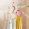 Hat Storage Clothes Hanger Invisible Luxury Multi-Function Hook Home Use New 2025 Plastic Coat Hanger Nordic Sle Adult Closet