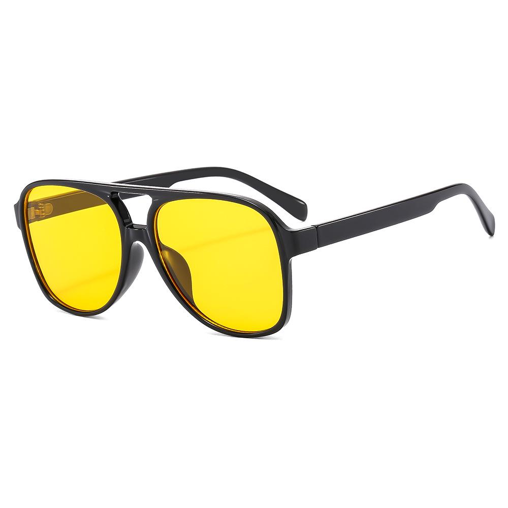 

Ultra-Light Retro Eyeglass Frames with Large Versatile Design and Double Bridge