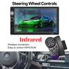 Hippcron 1Din Car Radio Wireless Carplay Android Auto Multimedia Video Player 7inch Touch Screen Support Camera 12v Universal
